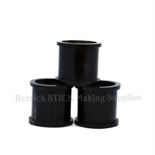 3 BEADED WATER BUFFALO HORN