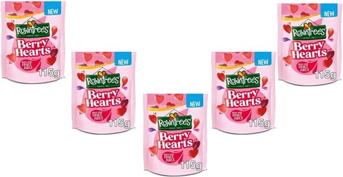 Rowntrees berry hearts - berry, fruit