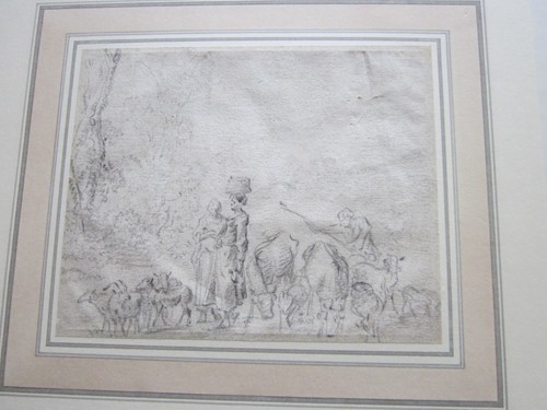 Antique c17th dutch old - old, master