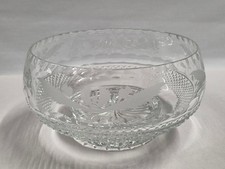 Edinburgh crystal thistle bowl - edinburgh,