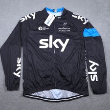 Rapha SKY Team Cycling Pro Jersey 4XL Long Sleeve Full Zip Pinarello Jaguar NEW