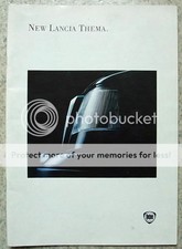 LANCIA THEMA Car LF Sales Brochure Oct 1992 #04 5 2243 08 X/92