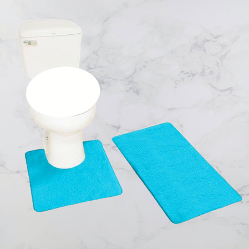 2pc bathroom set bath rug - bathroom,