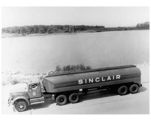1950s mack tractor trailer - mack,