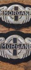 2 Vintage Morgan Three Wheeler Billion Badges Cap Jacket Trophy Medal 4/4 Parts