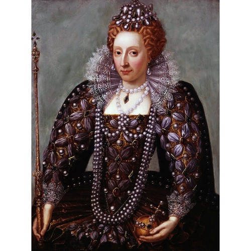 Portrait queen elizabeth - portrait, i
