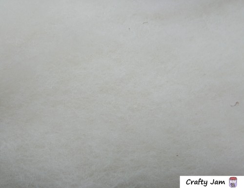 Needle felting wet carded wool - needle,