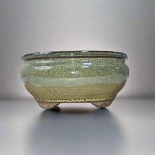16cm Glazed Bonsai Pot | Oval