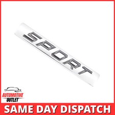 METAL SPORT BADGE DECAL EMBLEM