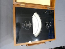 OLD VOLT METER  IN MAHOGANY