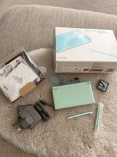 Nintendo DS Lite with R4 Card Turquoise.