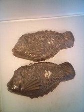 Vintage metal fish - 2,