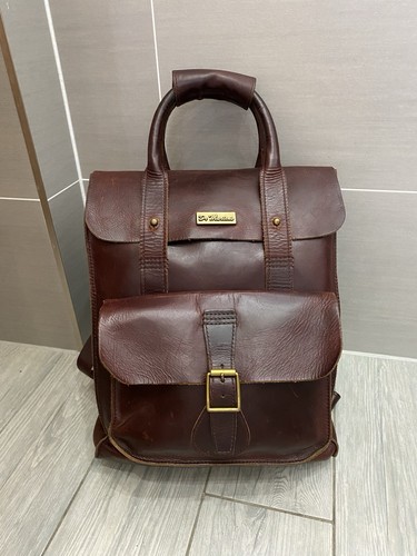 Martens brown leather - dr.,