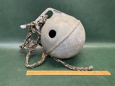 Vtg Aluminum Ball Buoy Float