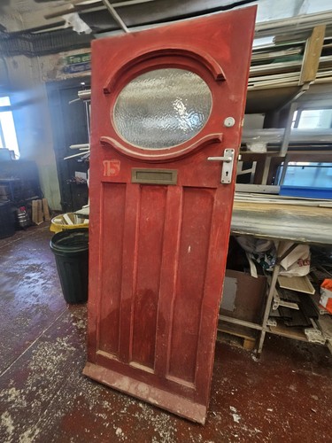 Vintage external hardwood - vintage, door