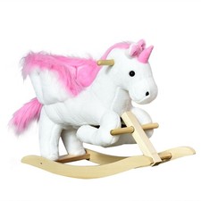 Pink Rocking Unicorn Horse