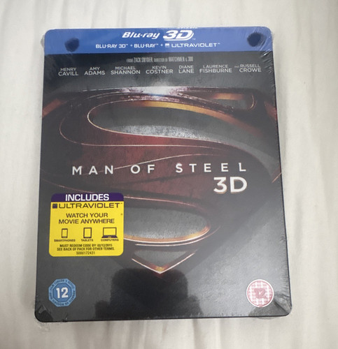 Warner bros man steel 3d - bros,