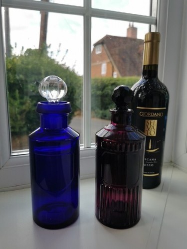 Two vintage style - purple, &