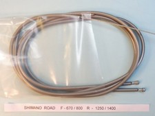 Shimano 105 SLR Brake cableset ( Grey ) -  bicycle / NOS