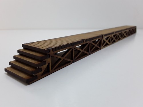 Laser cut gauge railway - laser,