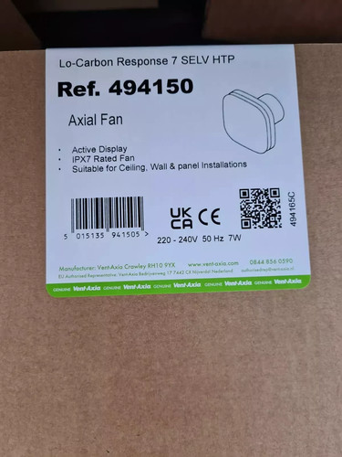 Vent axia 494150 carbon - vent-axia,