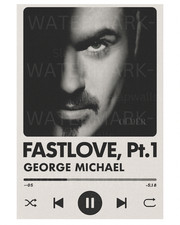 George Michael Lovely poster/print/wall art!