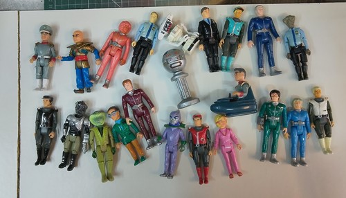 Gerry anderson action figures - action,