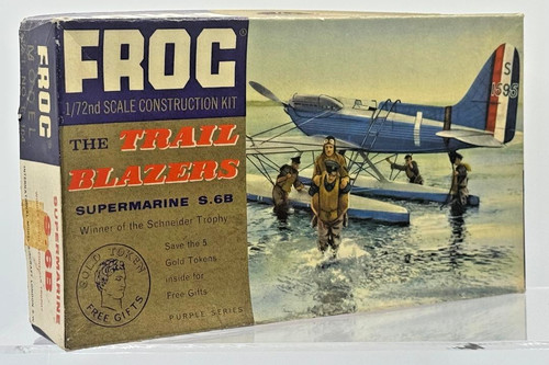 Vintage frog models - models, (1964)