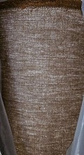 Irish linen brown fabric for