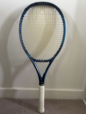 Tennis Racquet YONEX EZONE 98 Deep blue v6 305g, G3, synthetic gut strings