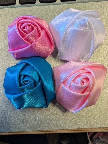 Large ribbon roses buds - large,