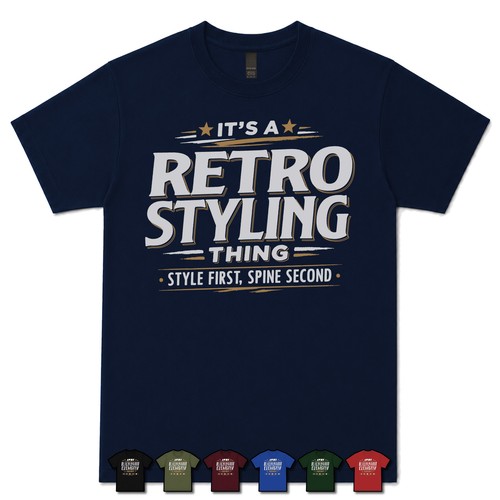 Its retro styling thing - its,