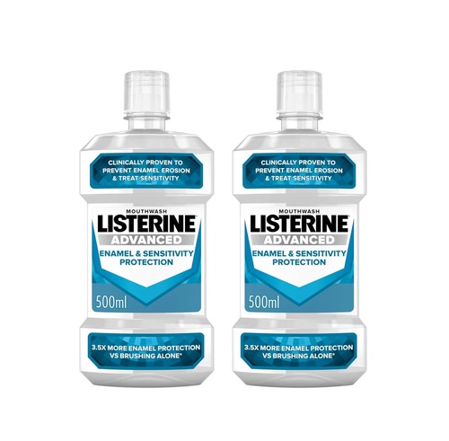 Listerine advanced enamel - 2x,