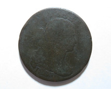 USA Antique Double-Headed Coin: Two One Cent Coins (1800 & 1803) Joined Together