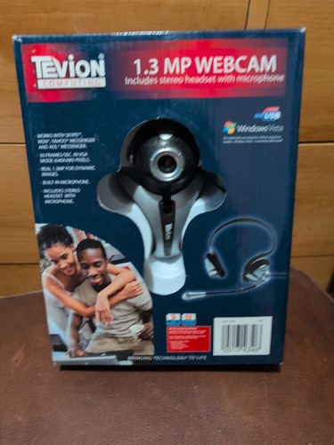 Tevion 3mp webcam w - 1.3mp, stereo