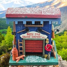 VTG Christmas Village House