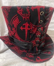 Red dagger top - hat, 57,58cm