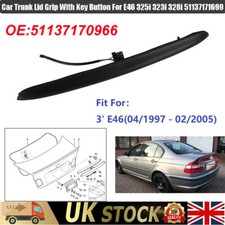 Car Rear Boot Handle Lid Grip 51137170966 For 99-2005 BMW 3 Series E46 Sedan
