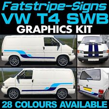to fit VW TRANSPORTER T4 SWB GRAPHICS STICKERS STRIPES DAY VAN CAMPER CONVERSION