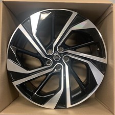 Genuine Nissan Qashqai 20" Alloy Wheel Diamond Cut and Gloss Black 6UA6A