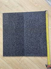525 X CARPET TILES blue grey with slight pattern used , good condition 500 x500 
