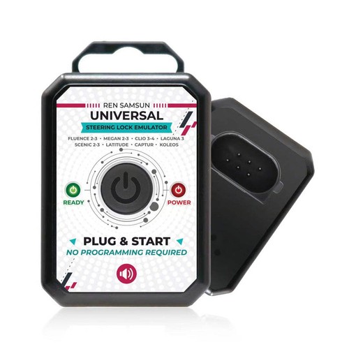 Steering wheel lock emulator - lock,