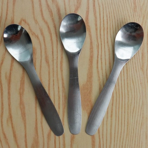 Vintage teaspoons stainless - vintage,