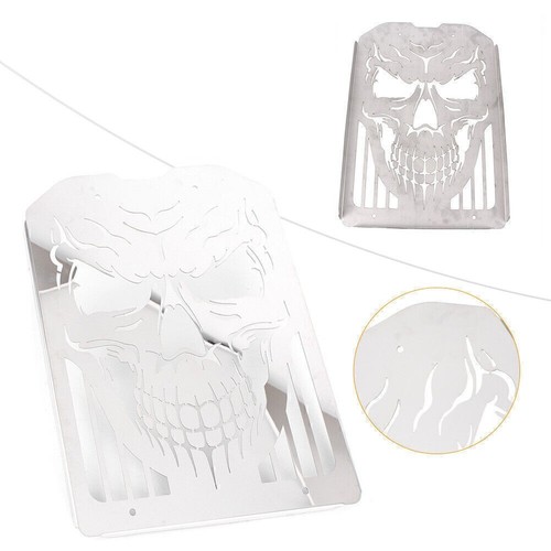 Racing skull polished - polished, radiator