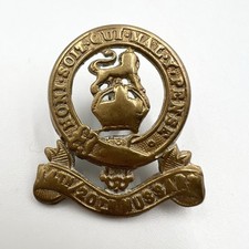 Genuine 14th/20th Hussars Collar Badge