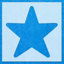 Star Shape Stencil: Mylar