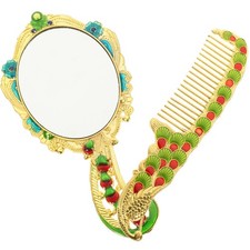  1 Set Retro Mirror Comb Set