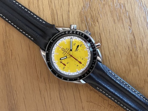 Omega speedmaster yellow - speedmaster,