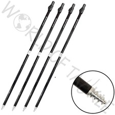 4 Storm Poles for Bivvy Brolly