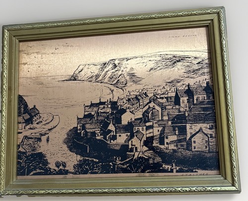 Copper etching staithes ronald - etching,